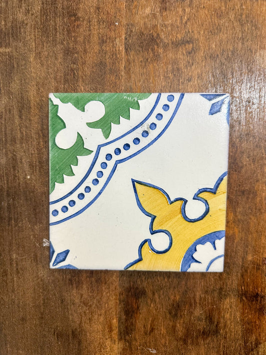 Hand painted Portuguese tile
