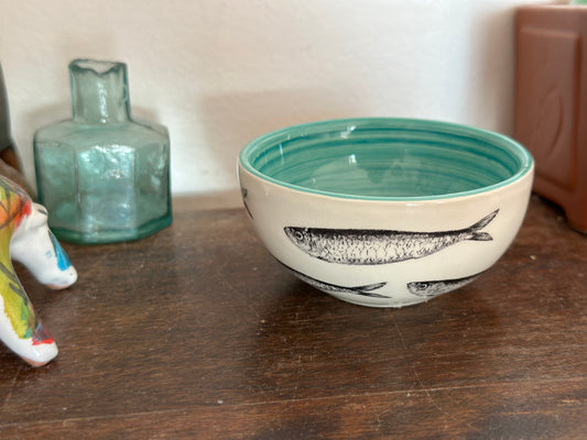 Sardine round dish