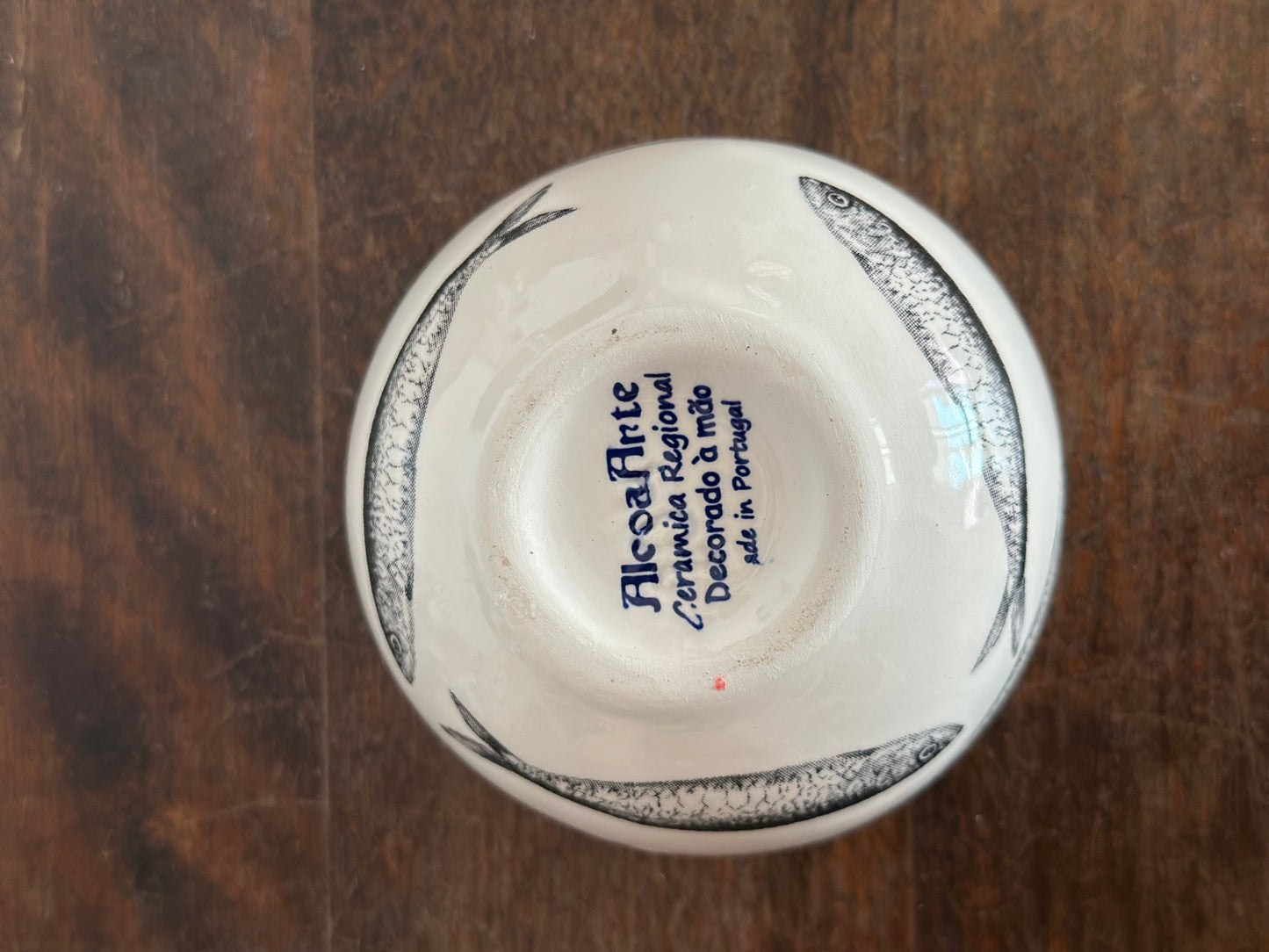 Sardine round dish