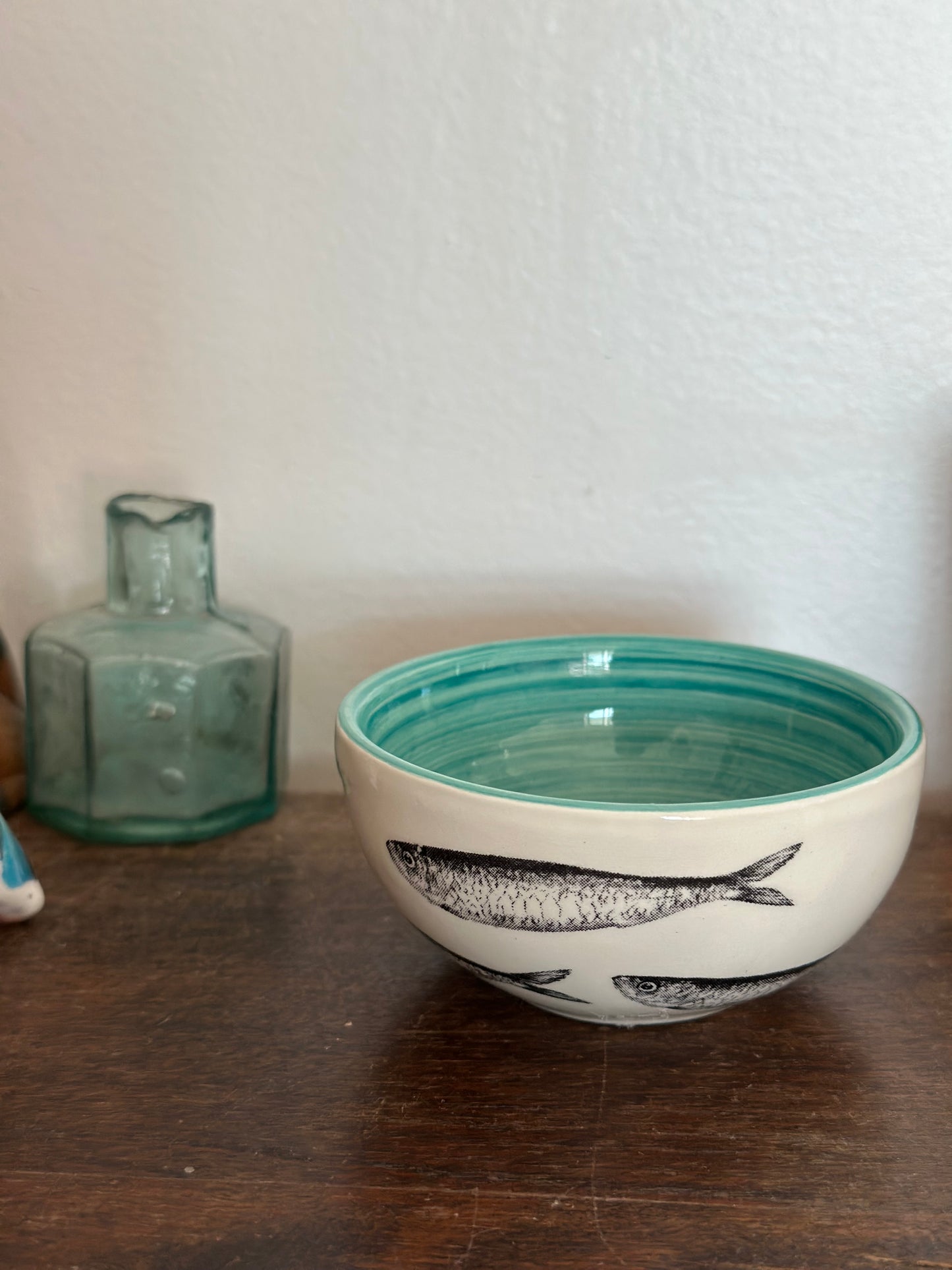 Sardine round dish