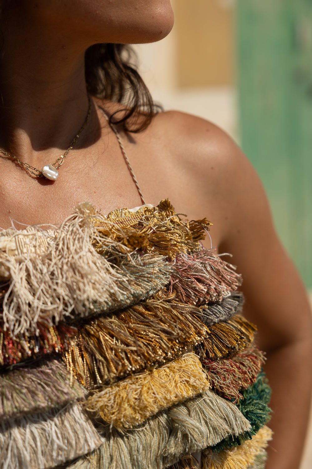 Mediterranean Fringe Top