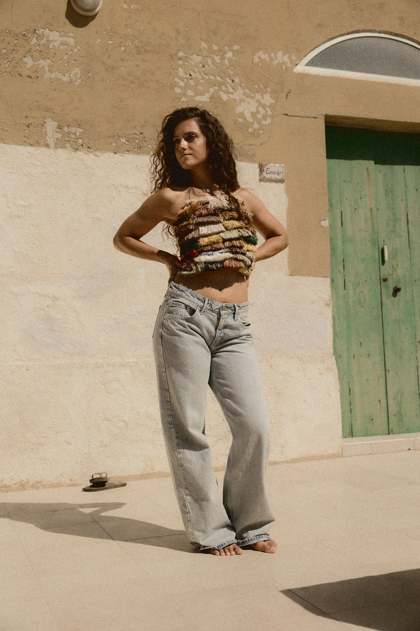 Mediterranean Fringe Top