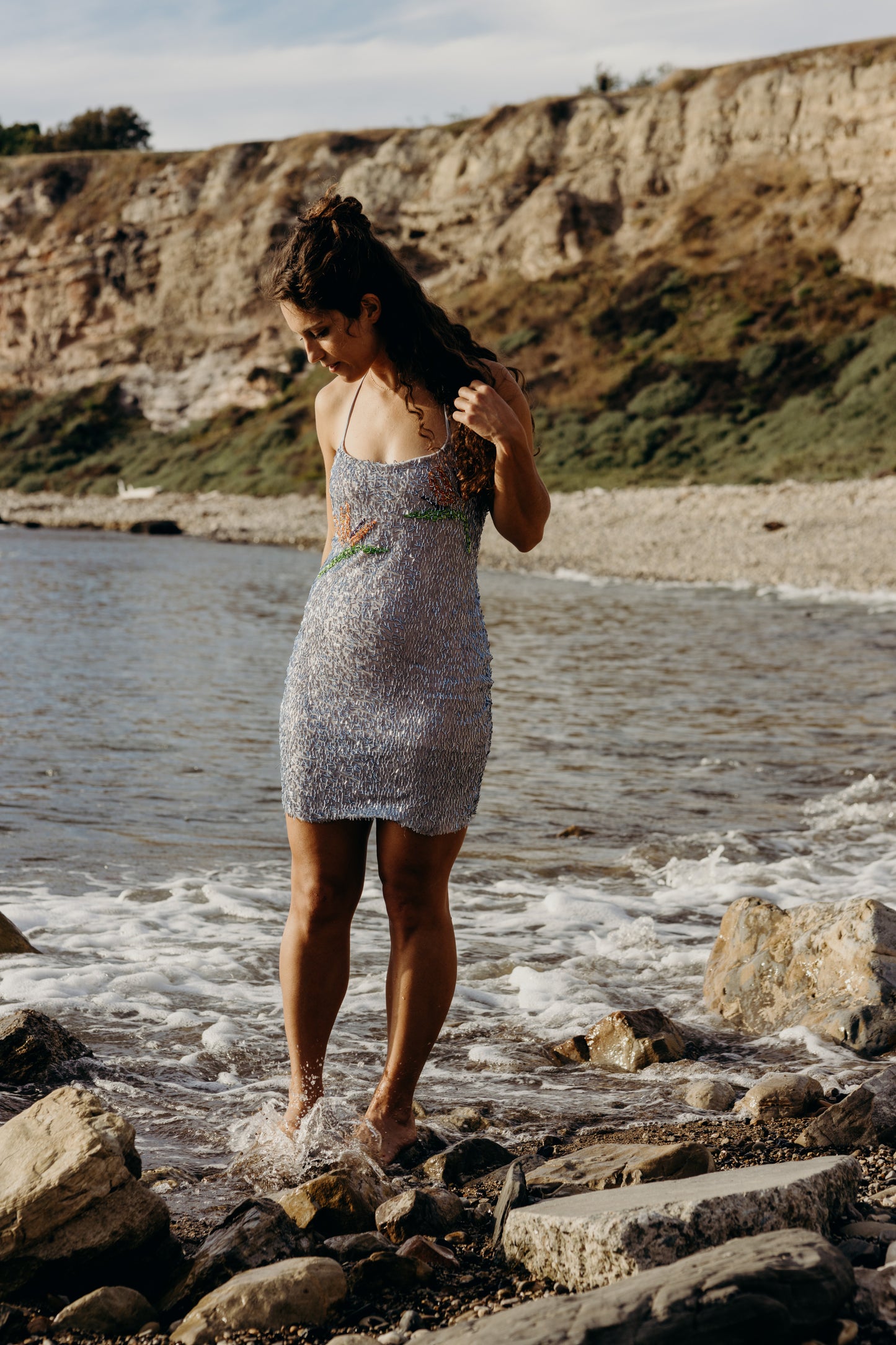 Birds of Paradise Cocktail Dress